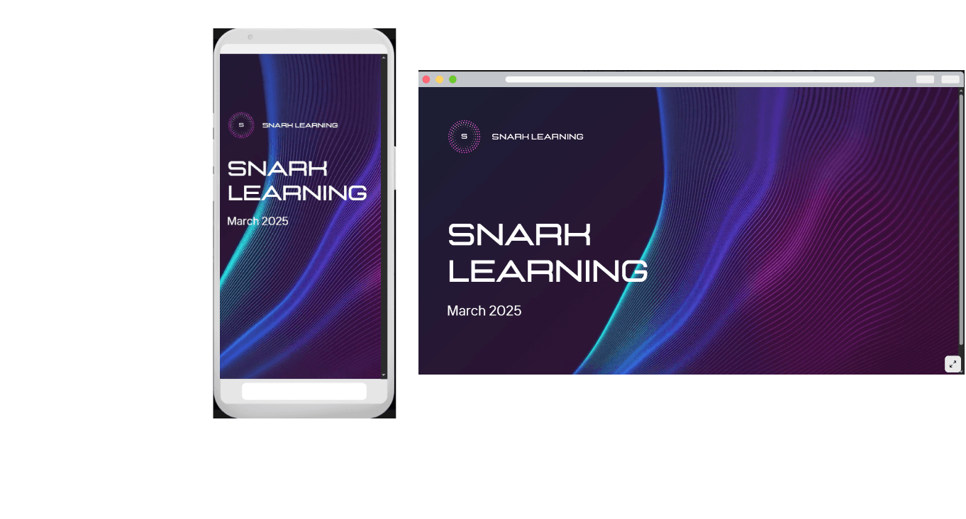 Application snark learning